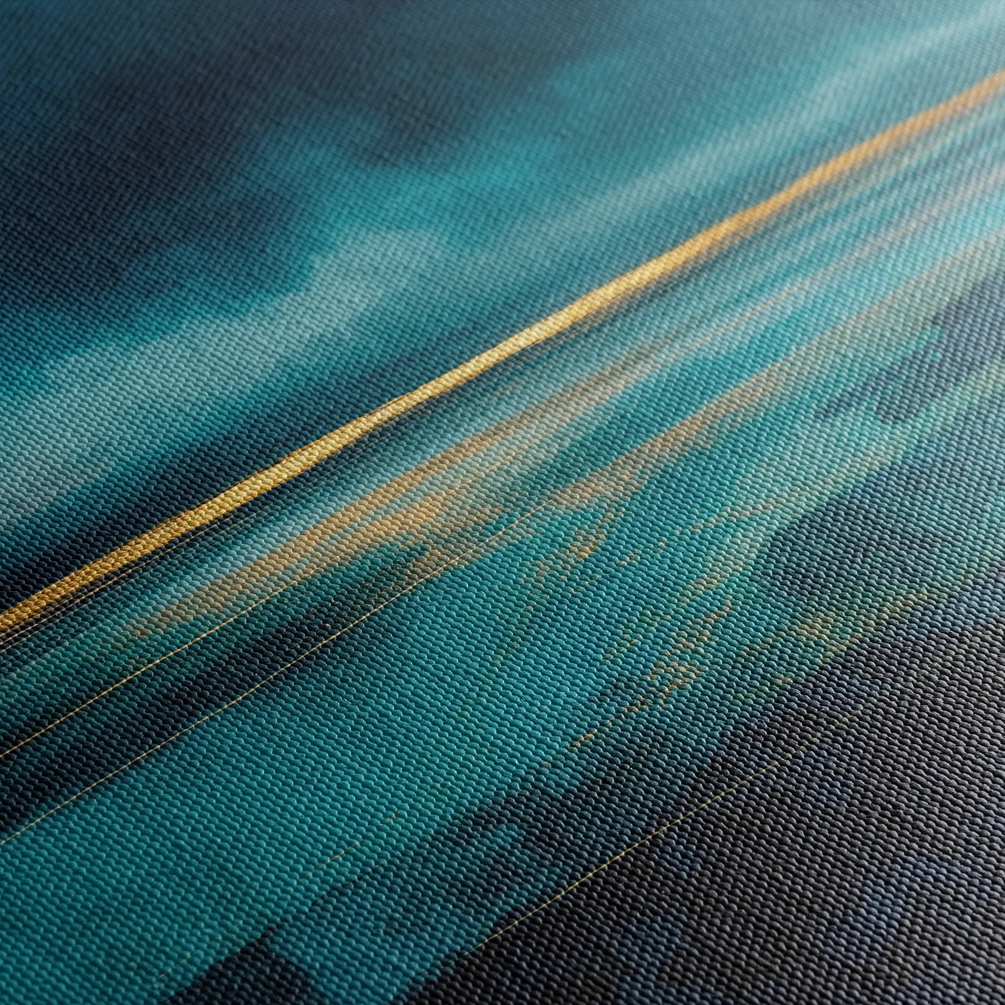 Abstract 1262 Canvas Art 60 x 60 cm / Black