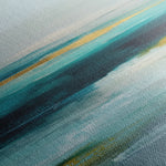 Abstract 1264 Canvas Art 60 x 60 cm / Black
