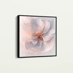 Floral 1264 Canvas Art 60 x 60 cm / Black