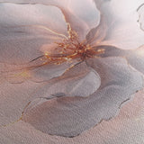 Floral 1264 Canvas Art 60 x 60 cm / Black