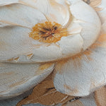 Floral 127 Canvas Art 60 x 40 cm / Black