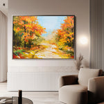 Landscape 127 Canvas Art 60 x 40 cm / Black