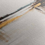 Abstract 1270 Canvas Art 60 x 60 cm / Black