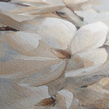 Floral 1270 Canvas Art 60 x 60 cm / Black