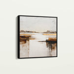 Abstract 1271 Canvas Art 60 x 60 cm / Black