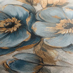 Floral 1272 Canvas Art 60 x 60 cm / Black