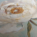 Floral 1276 Canvas Art 60 x 60 cm / Black