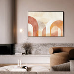 Boho 128 Canvas Art 60 x 40 cm / Black