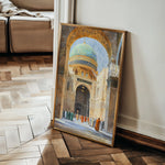 Orientalist 128 Canvas Art 60 x 40 cm / Black