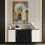 Orientalist 128 Canvas Art 60 x 40 cm / Black