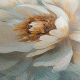 Floral 1282 Canvas Art 60 x 60 cm / Black