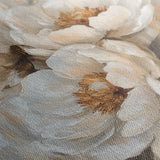 Floral 1283 Canvas Art 60 x 60 cm / Black