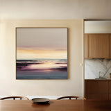 Abstract 1284 Canvas Art 60 x 60 cm / Black