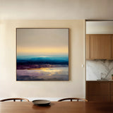 Abstract 1285 Canvas Art 60 x 60 cm / Black