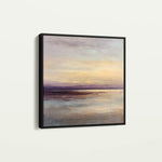 Abstract 1286 Canvas Art 60 x 60 cm / Black