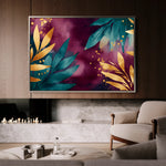 Boho 129 Canvas Art 60 x 40 cm / Black