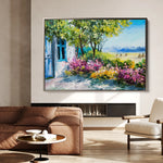 Landscape 129 Canvas Art 60 x 40 cm / Black
