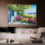 Landscape 129 Canvas Art 60 x 40 cm / Black