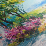 Landscape 129 Canvas Art 60 x 40 cm / Black