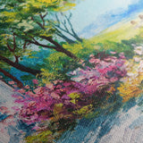 Landscape 129 Canvas Art 60 x 40 cm / Black