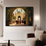 Orientalist 129 Canvas Art 60 x 40 cm / Black