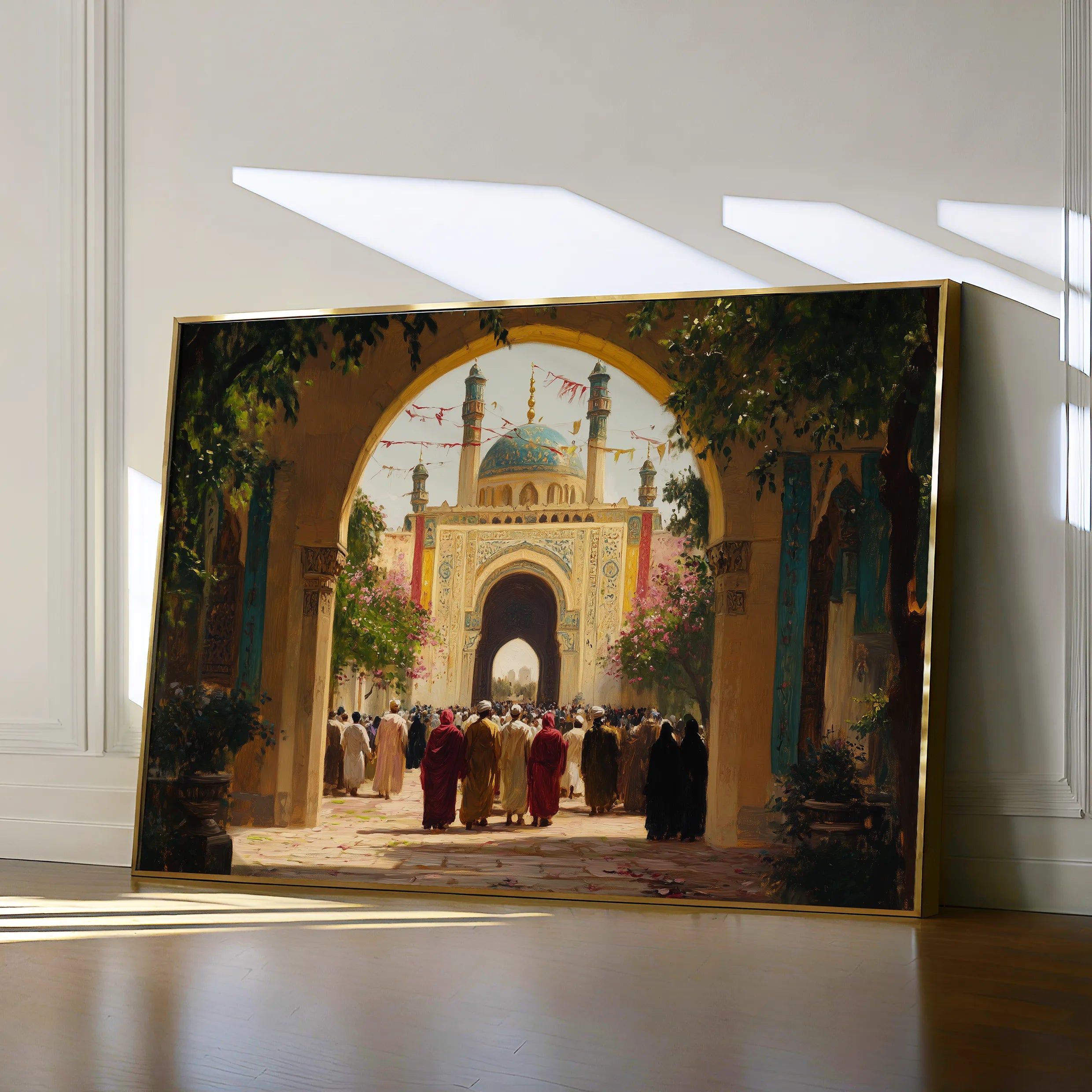 Orientalist 129 Canvas Art 60 x 40 cm / Black