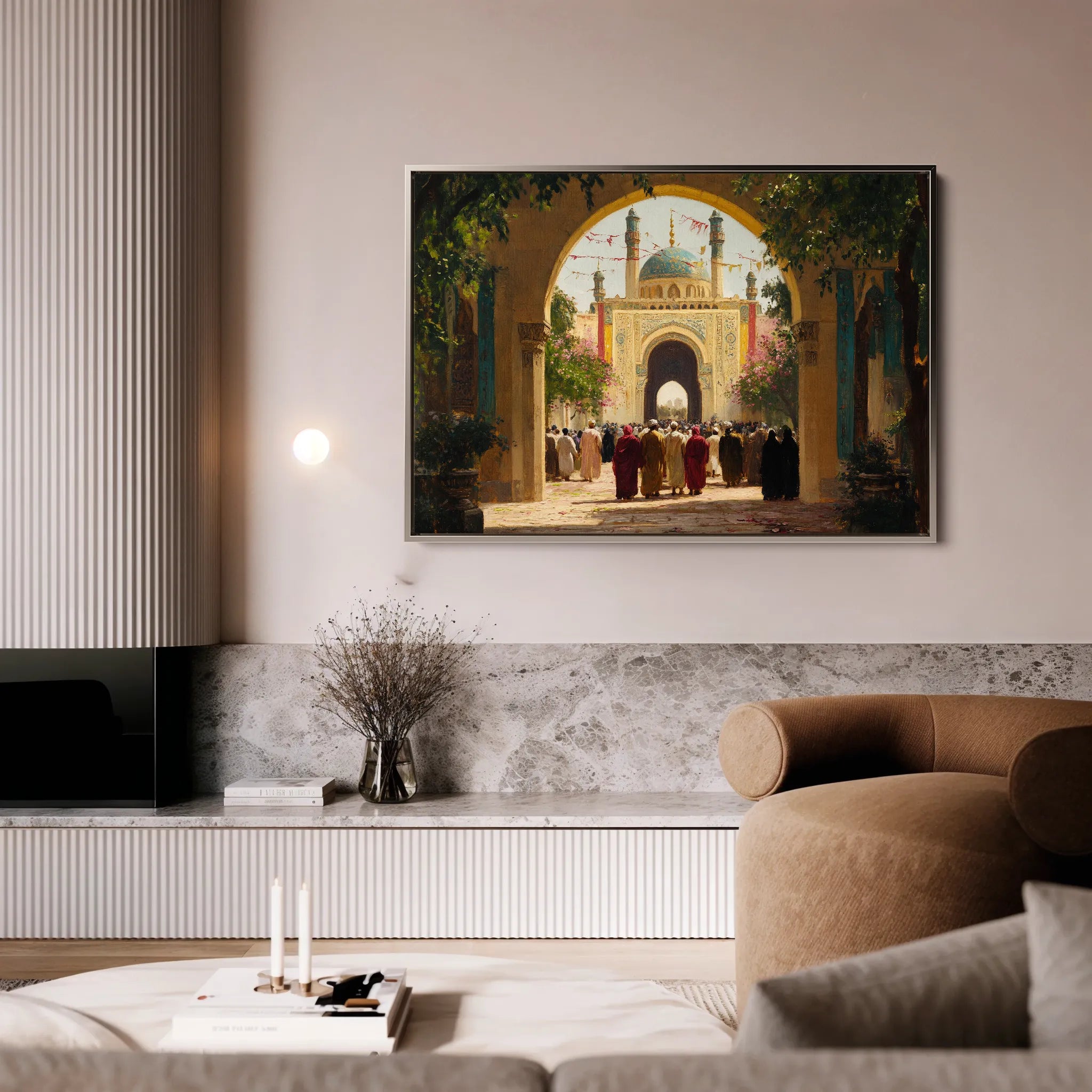 Orientalist 129 Canvas Art 60 x 40 cm / Black