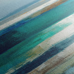 Abstract 1292 Canvas Art 60 x 60 cm / Black