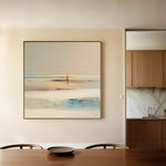 Abstract 1294 Canvas Art 60 x 60 cm / Black