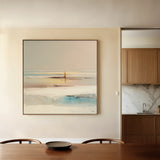 Abstract 1294 Canvas Art 60 x 60 cm / Black