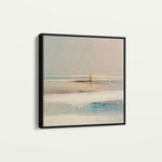 Abstract 1294 Canvas Art 60 x 60 cm / Black