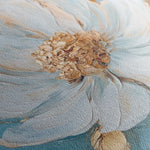 Floral 1294 Canvas Art 60 x 60 cm / Black