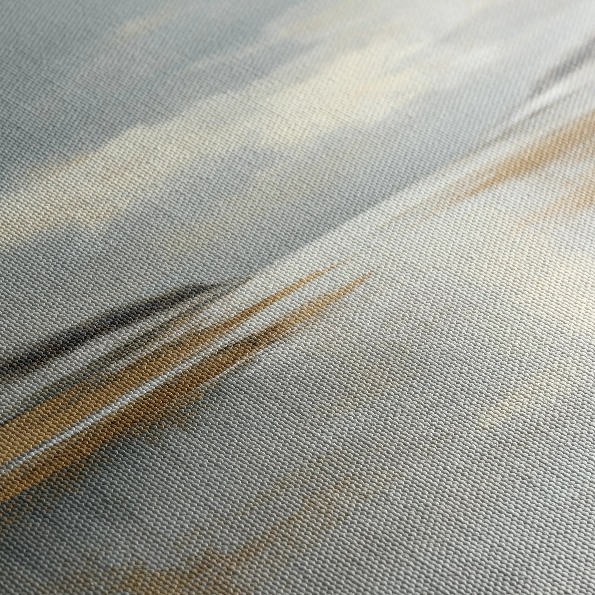Abstract 1296 Canvas Art 60 x 60 cm / Black