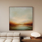 Abstract 1297 Canvas Art 60 x 60 cm / Black