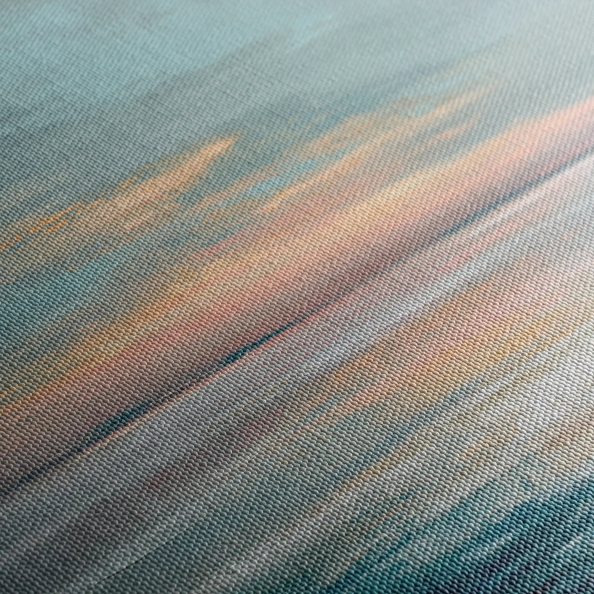 Abstract 1299 Canvas Art 60 x 60 cm / Black