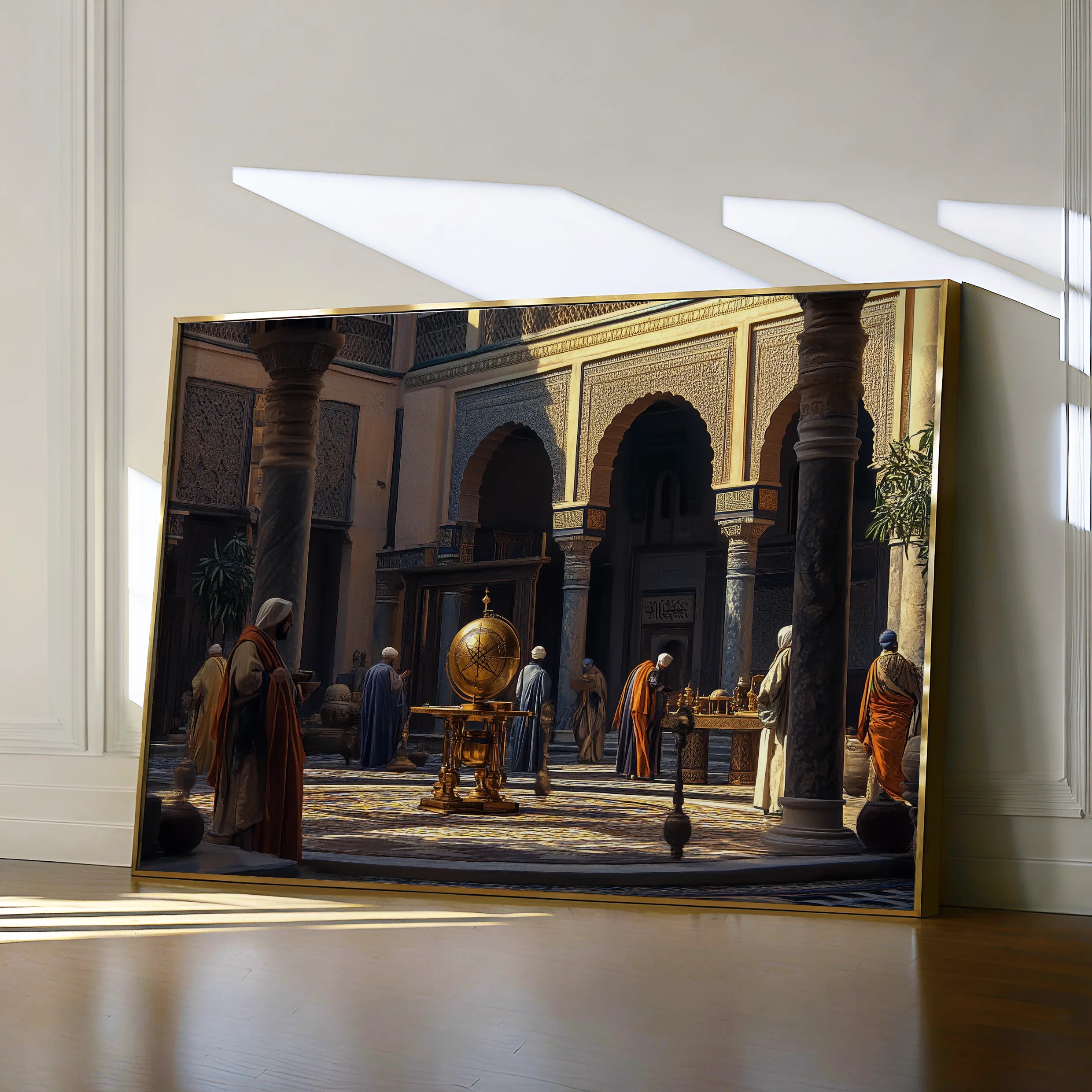Orientalist 130 Canvas Art 60 x 40 cm / Black