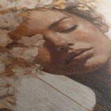 Portrait 130 Canvas Art 60 x 40 cm / Black