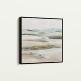 Abstract 1302 Canvas Art 60 x 60 cm / Black