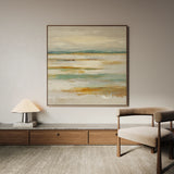 Abstract 1303 Canvas Art 60 x 60 cm / Black