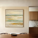 Abstract 1303 Canvas Art 60 x 60 cm / Black