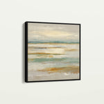 Abstract 1303 Canvas Art 60 x 60 cm / Black