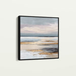Abstract 1306 Canvas Art 60 x 60 cm / Black