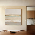 Abstract 1308 Canvas Art 60 x 60 cm / Black
