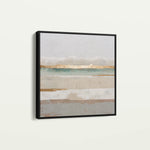 Abstract 1308 Canvas Art 60 x 60 cm / Black
