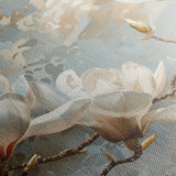 Floral 131 Canvas Art 60 x 40 cm / Black