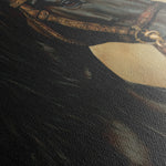 Horses 131 Canvas Art 60 x 40 cm / Black