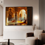 Orientalist 131 Canvas Art 60 x 40 cm / Black