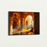 Orientalist 131 Canvas Art 60 x 40 cm / Black