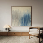 Abstract 1313 Canvas Art 60 x 60 cm / Black