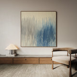 Abstract 1313 Canvas Art 60 x 60 cm / Black